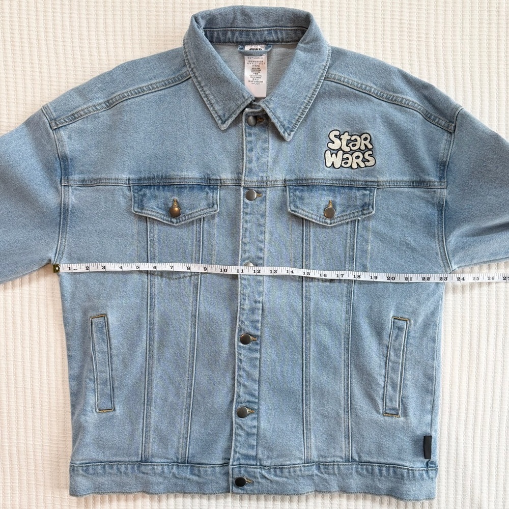 Star Wars Darth Vader and Stormtroopers Meets the '90s Denim Jacket For Adults - Picture 8 of 11